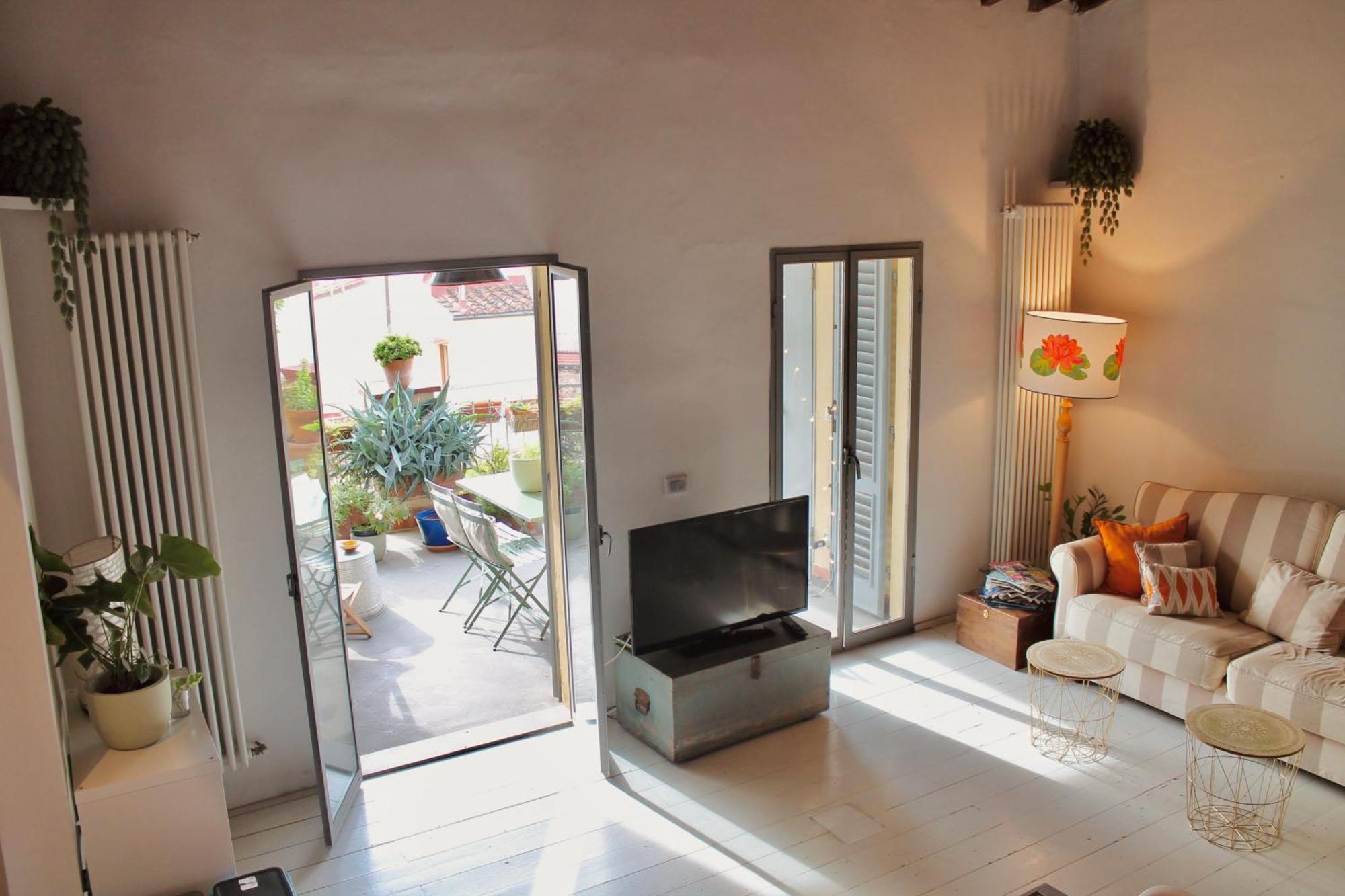 Apartamento Attico Con Terrazza Su Firenze